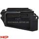 Magazinschacht H&K HK G36 to AR-15 Mag Conversion Mag Well - Black