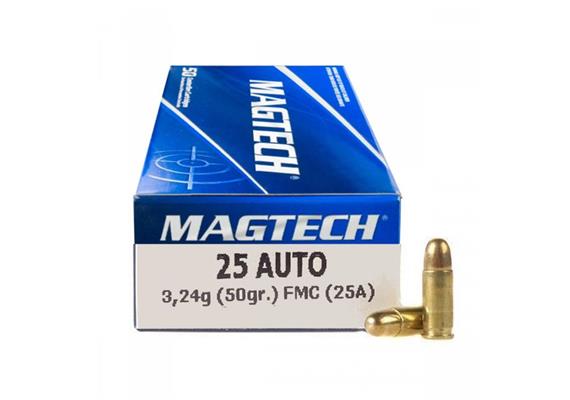 Magtech 25 Auto 50gr FMC 50 Schuss