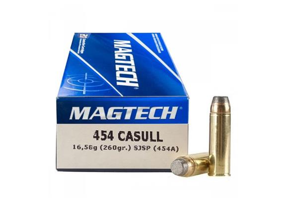 Magtech .454 Casull 260gr FMC-Flat 20 Schuss