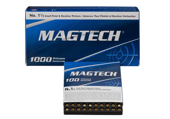 Magtech Zündhütchen Small Pistol 1½ Pack a 1000 Stk.
