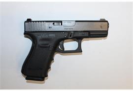 Pistole Glock 19 Gen4 9mm Para mit Wappen