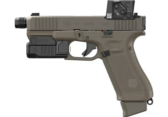 Pistole Glock 45 Gen5 MOS 9mm Para Hunter A-CUT