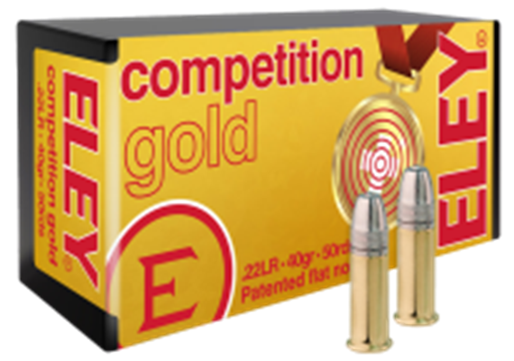 Randfeuerpatrone Eley .22LR Competition Gold 50 Schuss