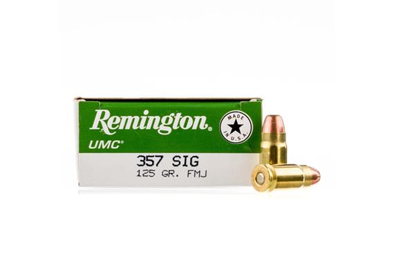 Remington 357 SIG 125gr MC 50 Schuss
