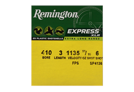 Remington 410/76 Express ELR No. 6 25 Schuss