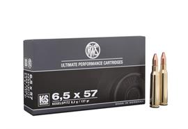 RWS 6.5x57 8.2g Kegelspitz 20 Schuss