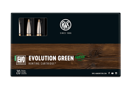 RWS 6.5x57 R 6.0g / 93gr Evo Green 20 Schuss