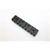 Schiene Acheron Picatinny Rail Section for MLOK 85mm BLK