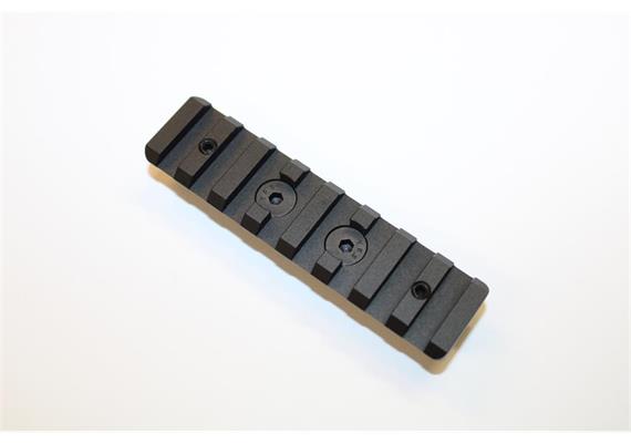 Schiene Acheron Picatinny Rail Section for MLOK 85mm BLK