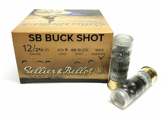 Sellier & Bellot 12/70 Buck Shot 8.43mm 25 Schuss