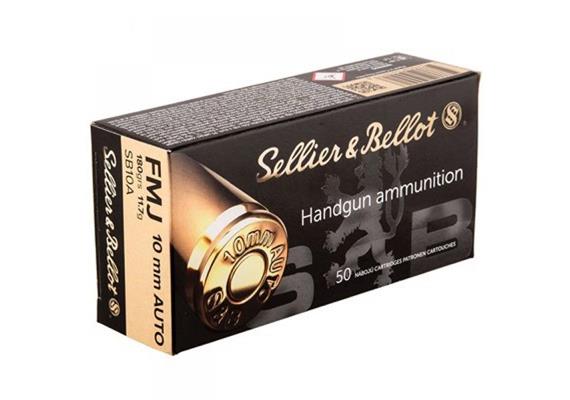 Sellier & Bellot 10mm Auto 180gr FMJ 50 Schuss