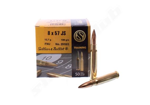Sellier & Bellot 8x57 JS 12.7g FMJ 50 Schuss