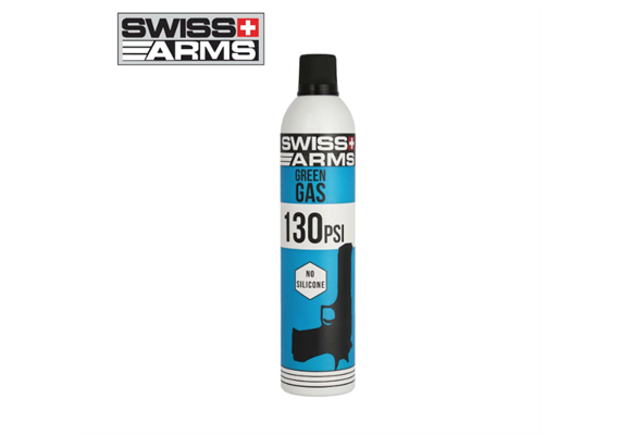 Swiss Arms Green Gas / Airsoft Gas 600 ml silikonfrei