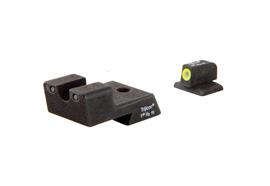 Trijicon HD Night Sights - 1911 Novak Style Low Mount Dovetail Cut