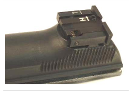 Visier WWB AG Dobler Mikrovisier mit Kimmeneinschnitt 3mm P210 - P49