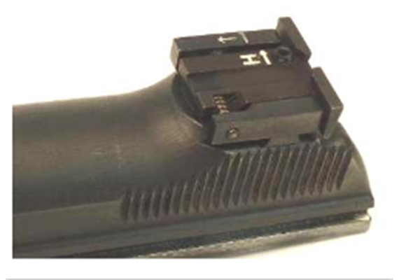 WWB AG Dobler Mikrovisier mit Kimmeneinschnitt 3mm P210 - P49