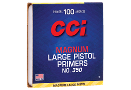 Zündhütchen CCI Large Pistol Magnum 350 / Pack a 100 Stk.