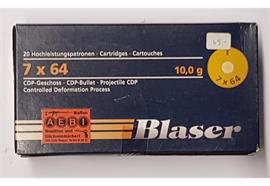 Blaser 7x64 10.0g CDP 20 Schuss