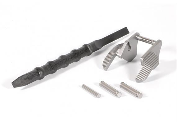 EGW HD 1911 Ambi Thumb Safety Stainless Steel