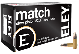 Eley 22L.r Match Pistol Slow 50 Schuss