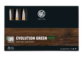 Gewehrpatrone RWS 7x65 R Evolution Green 8,2g / 127gr 20 Schuss