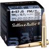 Gewehrpatrone Sellier & Bellot S&B 8x57JS FMJ 12,7g/196grs. 50 Schuss