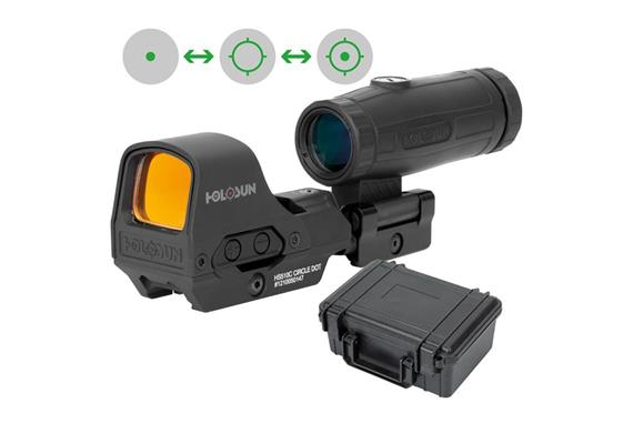 Holosun HS510C Green CIRCLE DOT COMBO WITH HM3X