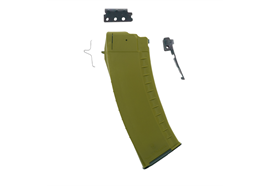 MAGAZIN Bulgarian AK-74 5.45x39mm 30-Round Reinforced Steel Lug Polymer Green