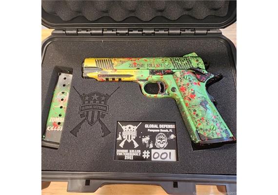 Pistole 1911 Global Defense Thunderbolt Zombie Killer .45