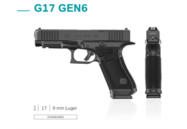 Pistole Glock 17 Gen6 OR/FS 9mm Para