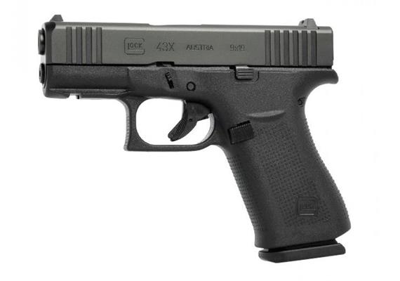 Pistole Glock 43X FS Rail Black 9mm Para