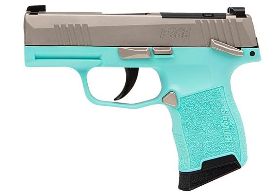 Pistole SIG-Sauer P365 Robins egg blue 9mm Para