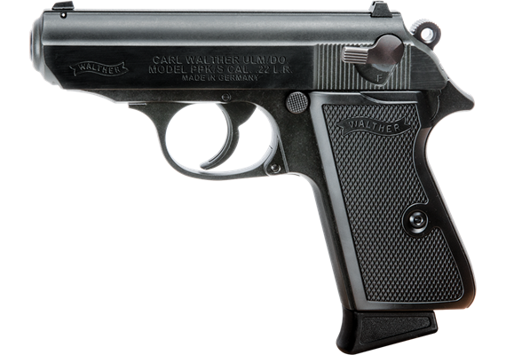 Pistole Walther PPK / S brüniert .22LR 10 Schuss