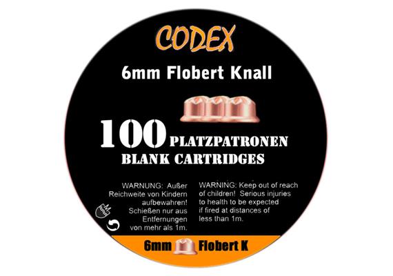 Platzpatronen Codex Kal. 6mm 100st. pro Dose