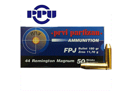 Privi Partizan 44 Magnum 180gr FPJ 50 Schuss