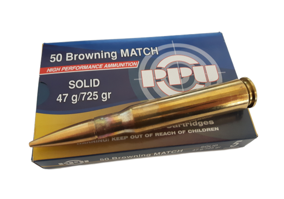 Privi Partizan 50 BMG 725gr Solid 5 Schuss