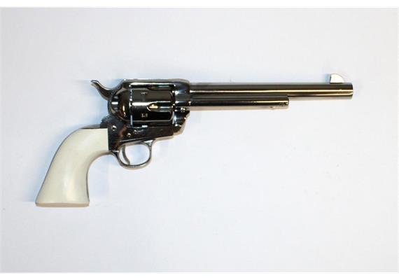 REVOLVER PIETTA 1873 SA 44/40W 7 1/2" Steel Nickel Polymer Grip