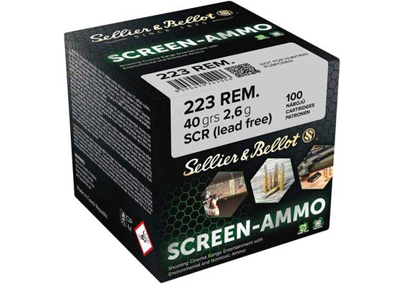 Sellier & Bellot 223Rem SCR.Zink 40g 100 Schuss