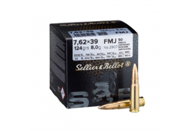Sellier & Bellot 7.62x39 124gr FMJ 50 Schuss