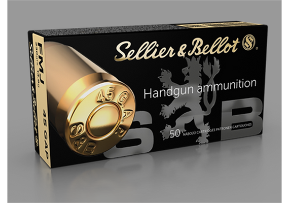 Sellier & Bellot S&B .45 GAP FMJ 14.9g / 230gr 50 Schuss