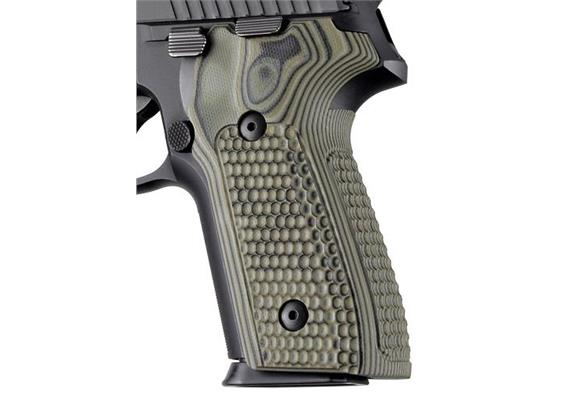 SIG Sauer P228 P229 Piranha Grip G10 - G-Mascus Green