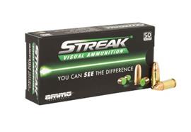 Streak Ammunition Leuchtspur GREEN 380 AUTO 100GR 50 SCHUSS