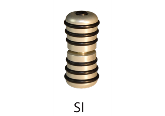 WWB AG Riegelgriff mit Gummiringen Silber zu STGW 57 und K31