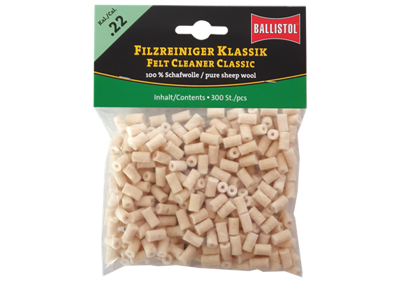 Ballistol Filzreiniger Klassik, Kal. .22 (300Stk)