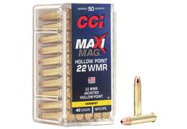 CCI 22 Magnum Maxi Mag 40grs 50 Schuss