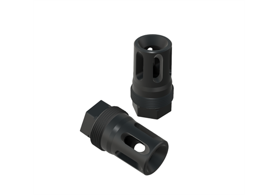 Compact Flash Hider (1/2-28) Plan-B Suppressor Mount