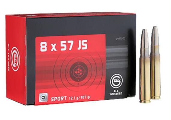 Geco 8x57IS 12.1g Sport 20 Schuss