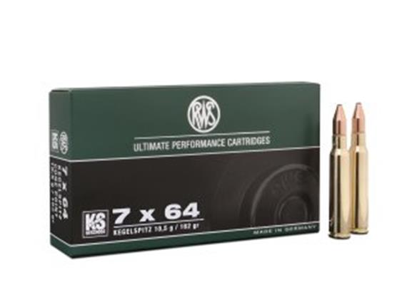 Gewehrpatrone RWS 7x64 10.5g 10.5g 20 Schuss