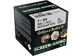Gewehrpatrone Sellier & Bellot S&B 7x64 SCR.Zink 100gr / 6.5g 50 Schuss