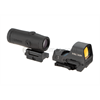 HS510C Solar Red Circle Dot Sight Combo with HM3X